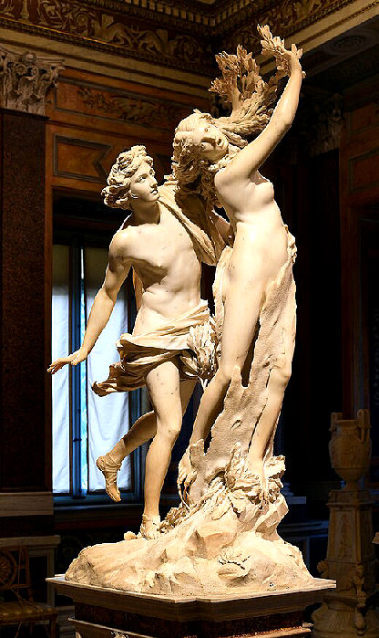 Daphne und Apollon - Skulptur von Bernini