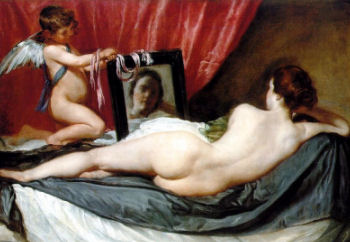 Ovid Ars amatoria - Venus vor dem Spiegel von Velasquez