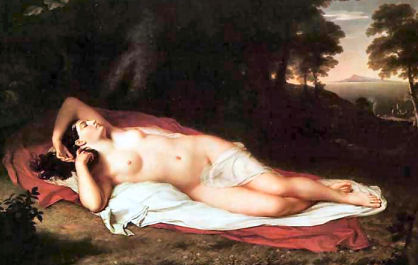 Ars amatoria von Ovid - Bild John van der Lyn :"Ariadne auf Naxos".